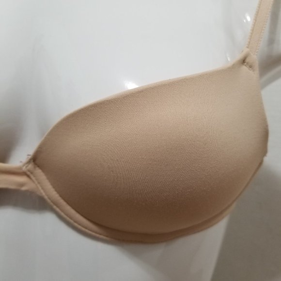 Victoria's Secret PINK bra 32B Wear Everywhere Demi solid basic convertible - Picture 7 of 15
